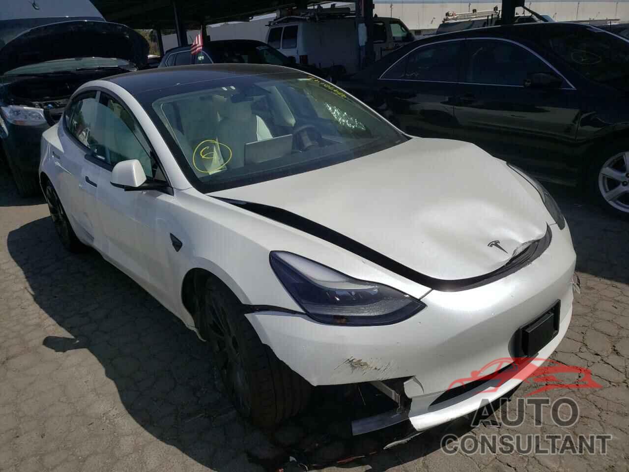TESLA MODEL 3 2021 - 5YJ3E1EC1MF000734