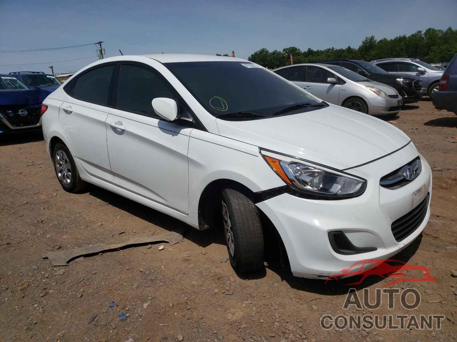 HYUNDAI ACCENT 2017 - KMHCT4AE8HU344049