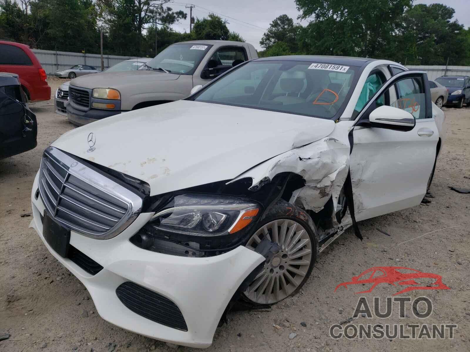 MERCEDES-BENZ C CLASS 2017 - 55SWF4KB6HU181597