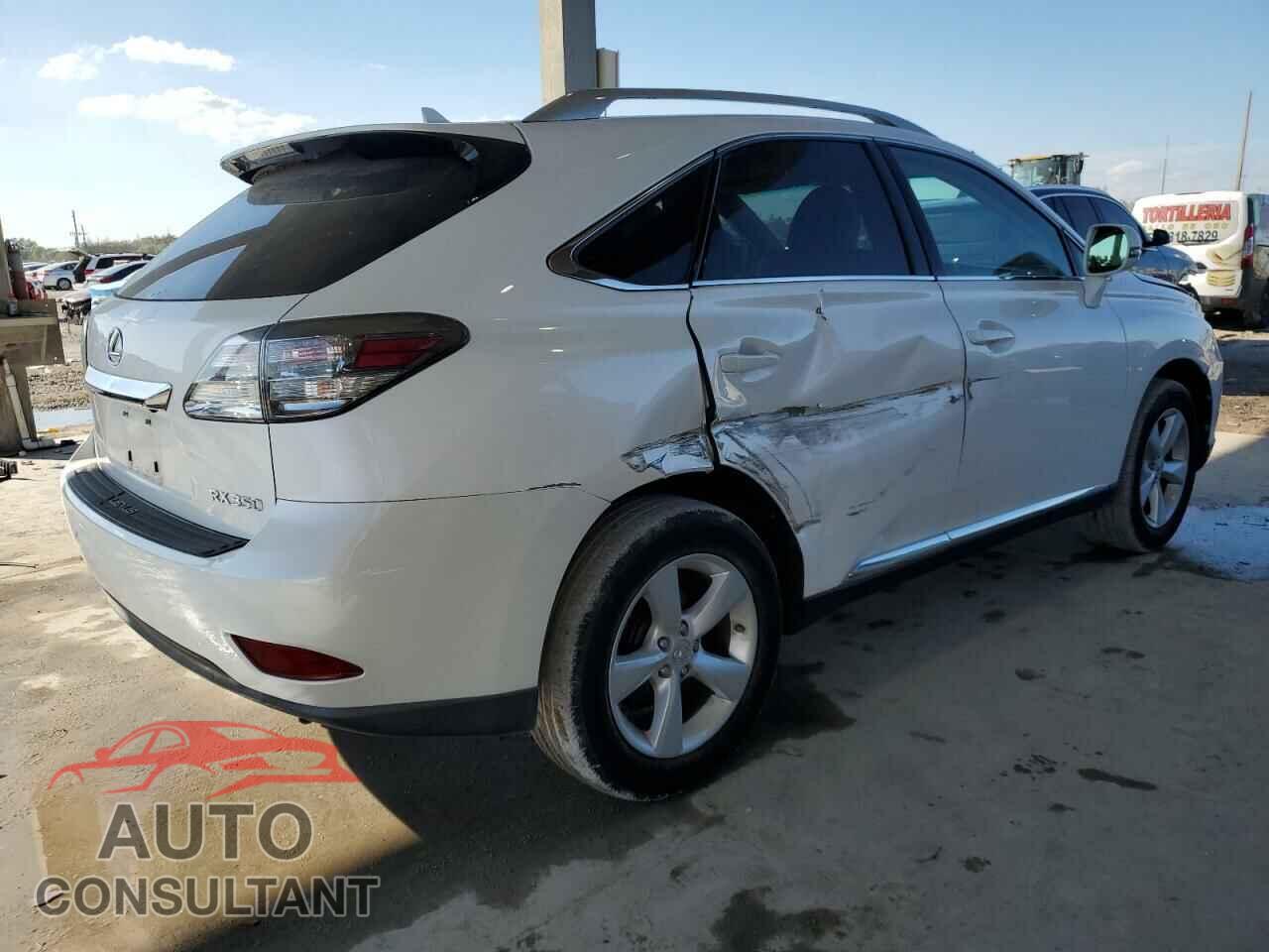 LEXUS RX350 2011 - 2T2BK1BAXBC085013