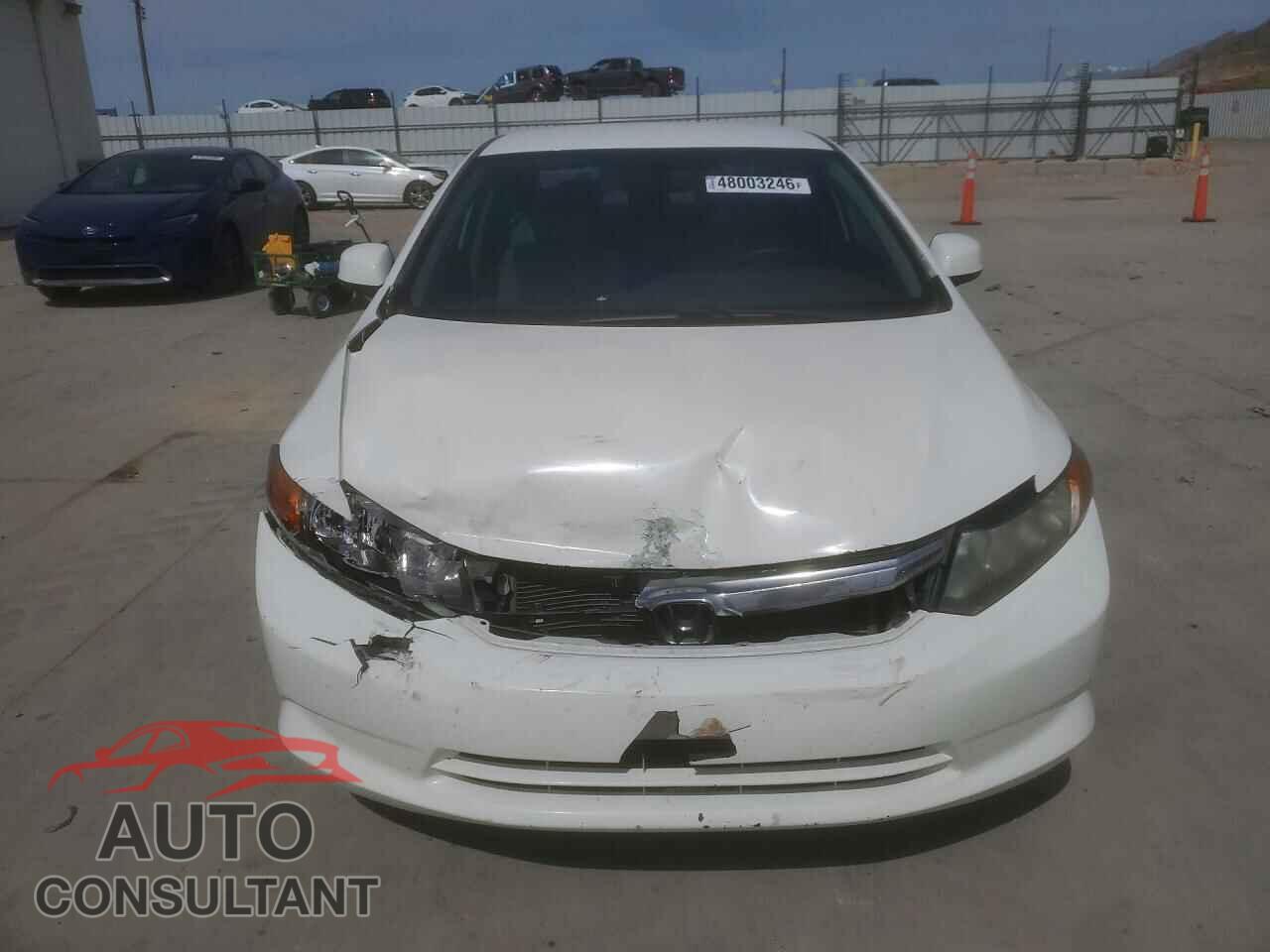 HONDA CIVIC 2012 - 19XFB2F50CE314259