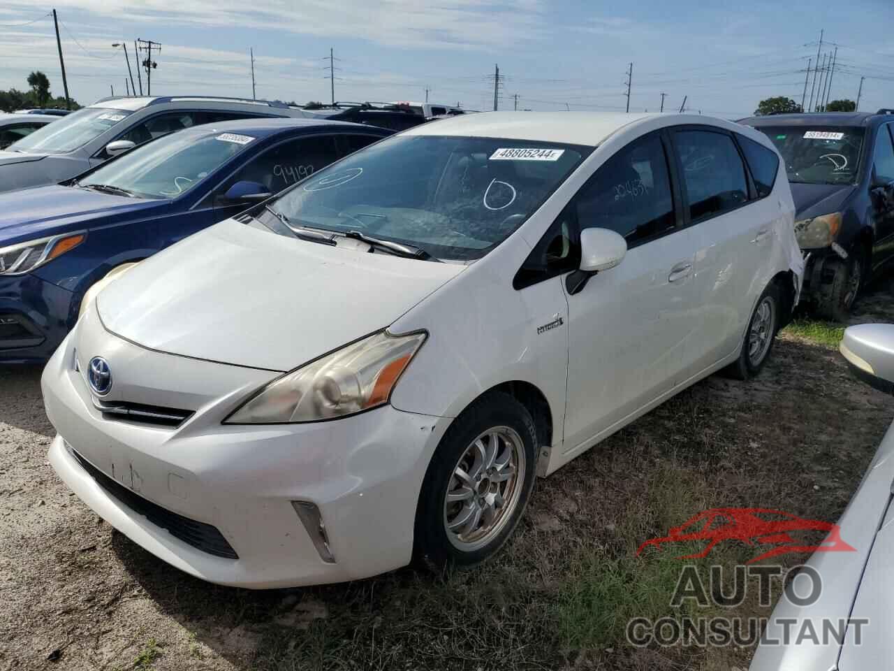 TOYOTA PRIUS 2012 - JTDZN3EUXC3059906