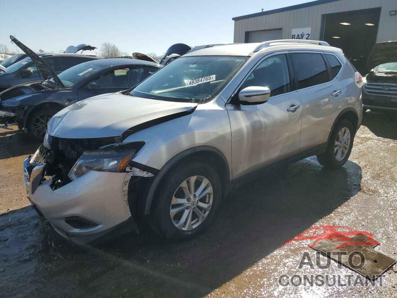 NISSAN ROGUE 2016 - KNMAT2MV9GP676882