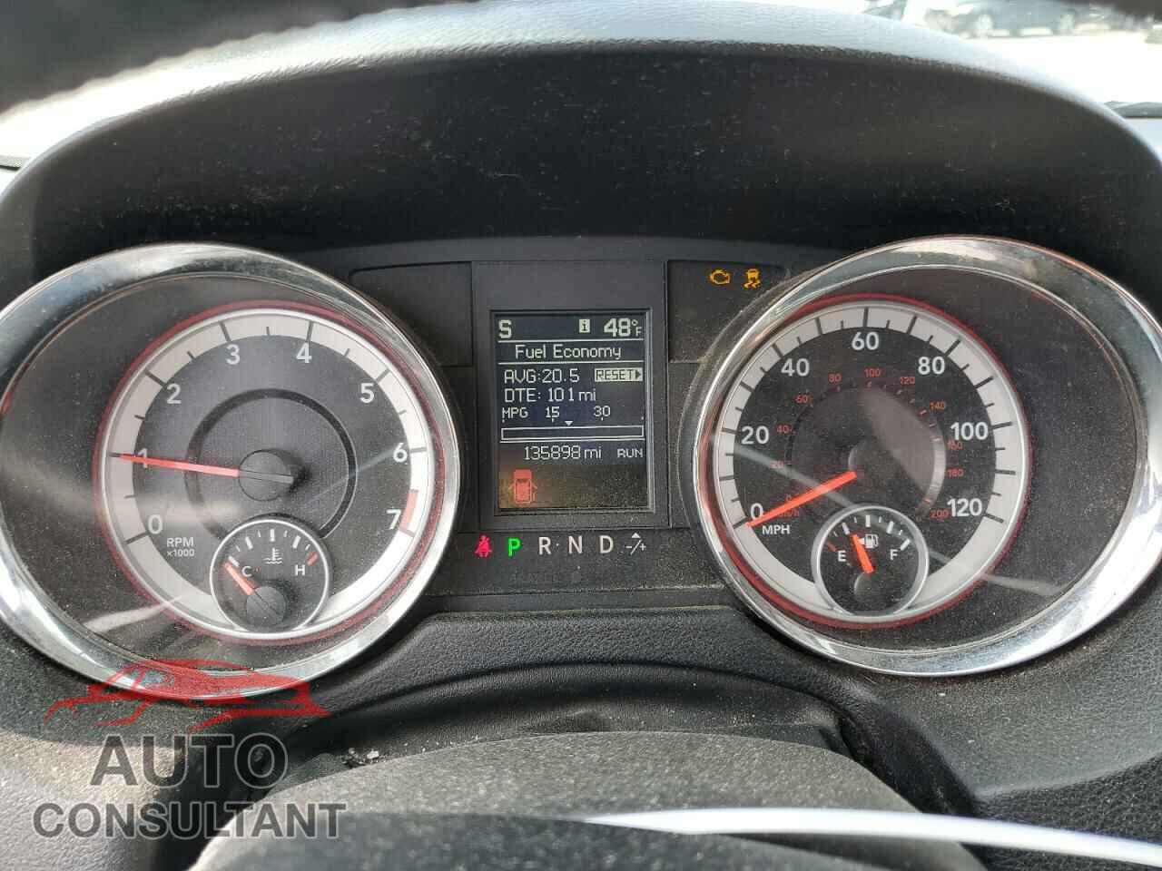 DODGE CARAVAN 2012 - 2C4RDGDG3CR198420