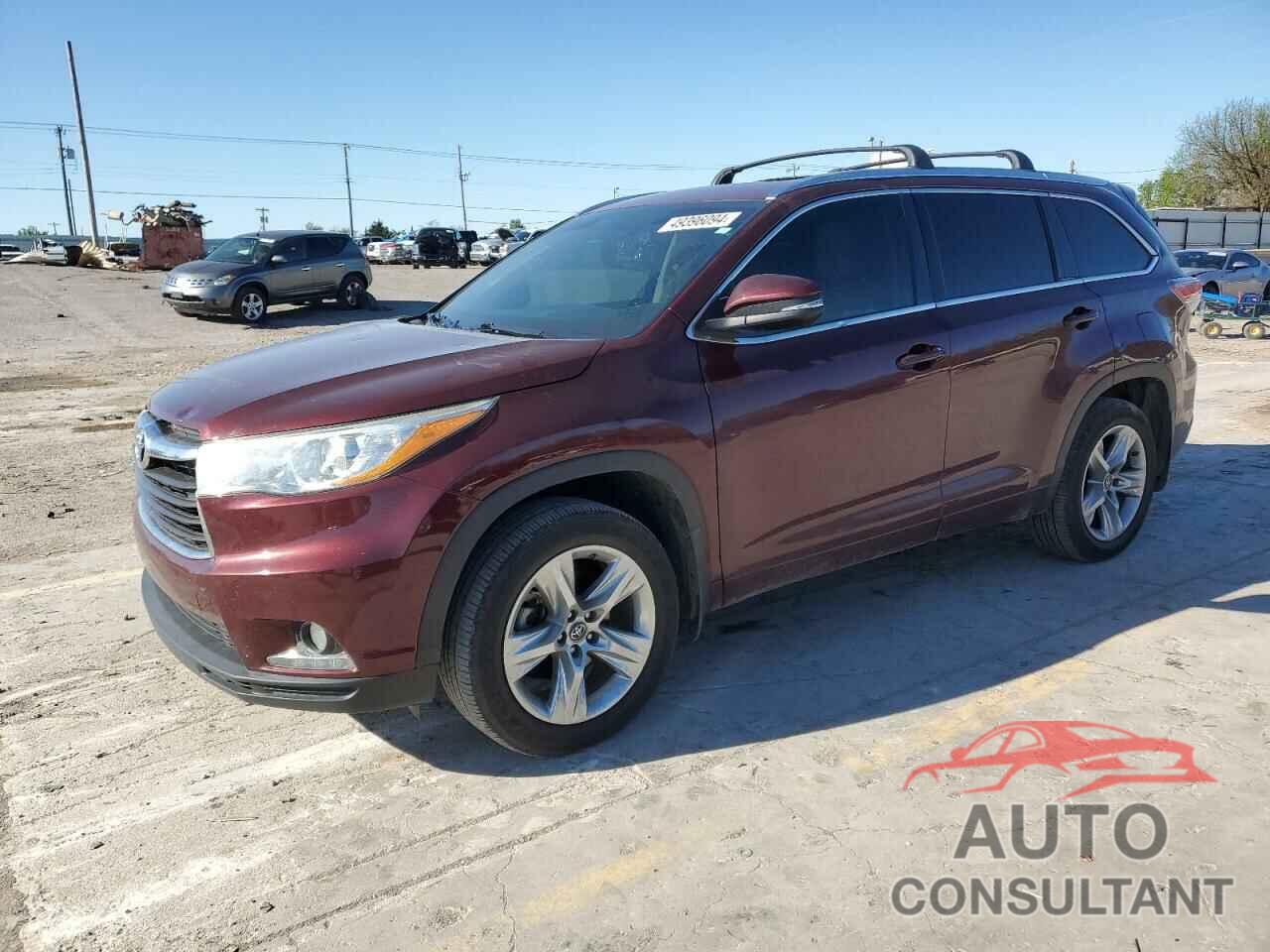 TOYOTA HIGHLANDER 2016 - 5TDYKRFH0GS164631