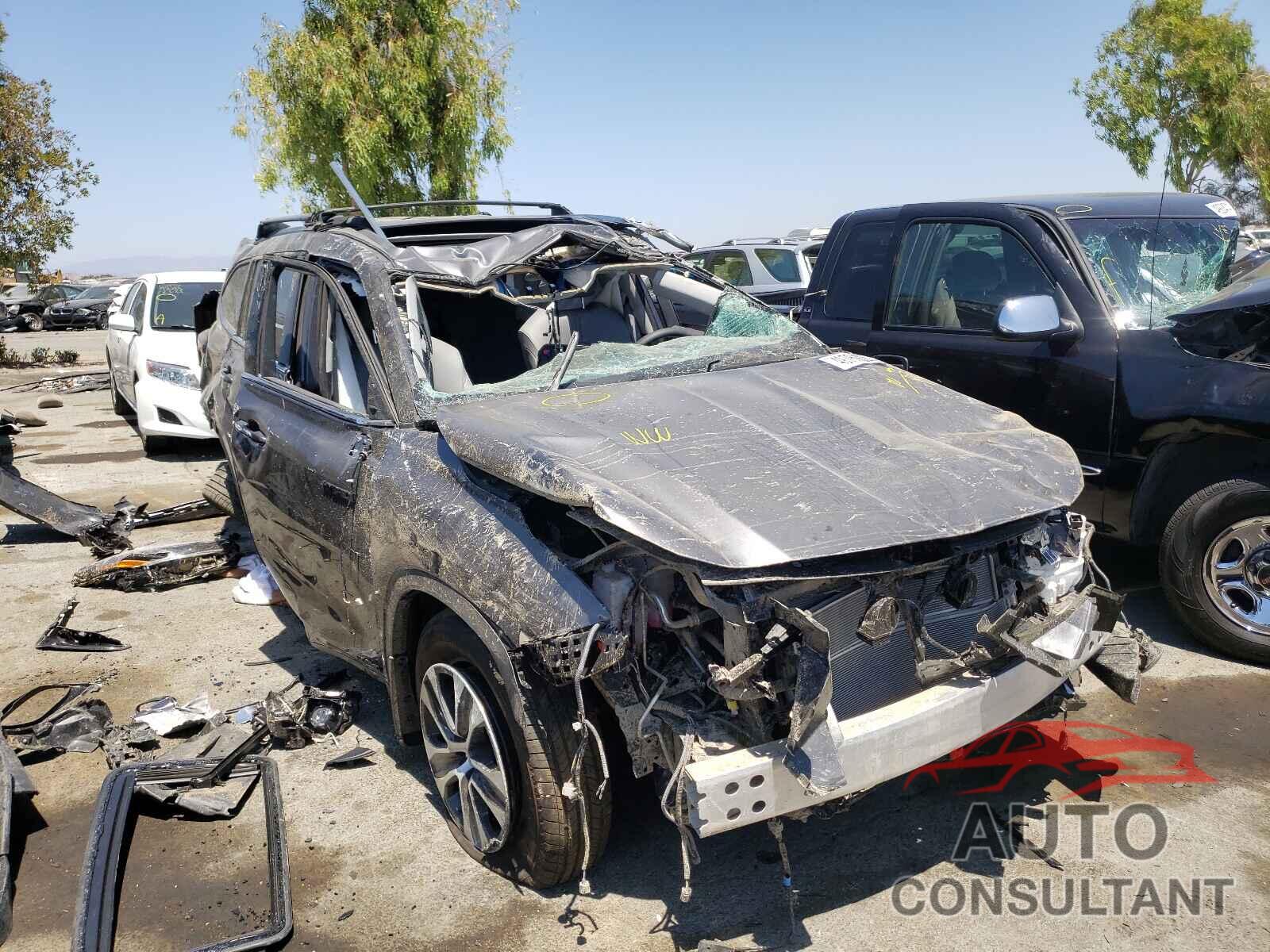 TOYOTA HIGHLANDER 2021 - 5TDHBRCH9MS054239
