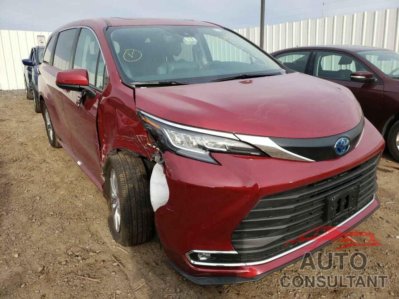 TOYOTA SIENNA 2022 - 5TDYRKEC8NS093300