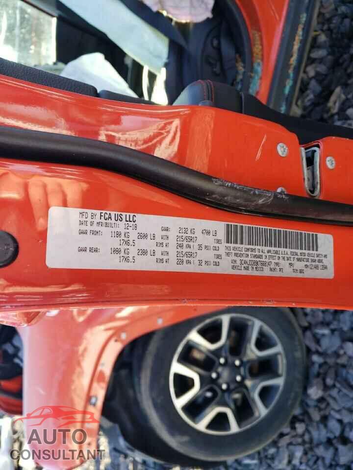 JEEP COMPASS 2019 - 3C4NJDDB9KT668147
