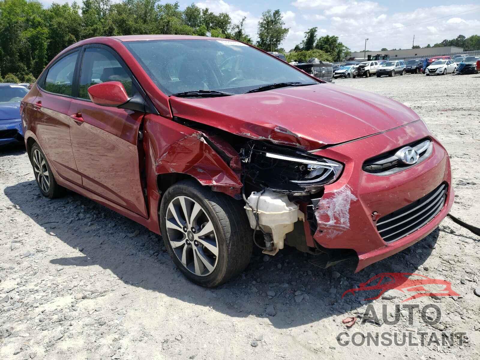 HYUNDAI ACCENT 2017 - KMHCT4AE4HU373712