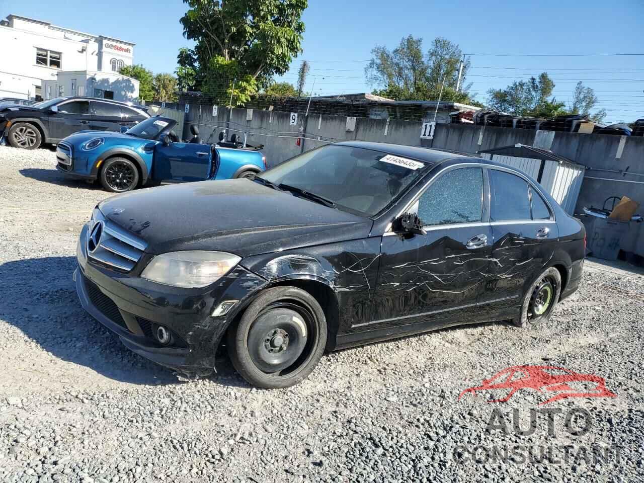 MERCEDES-BENZ C-CLASS 2010 - WDDGF5GBXAR089953
