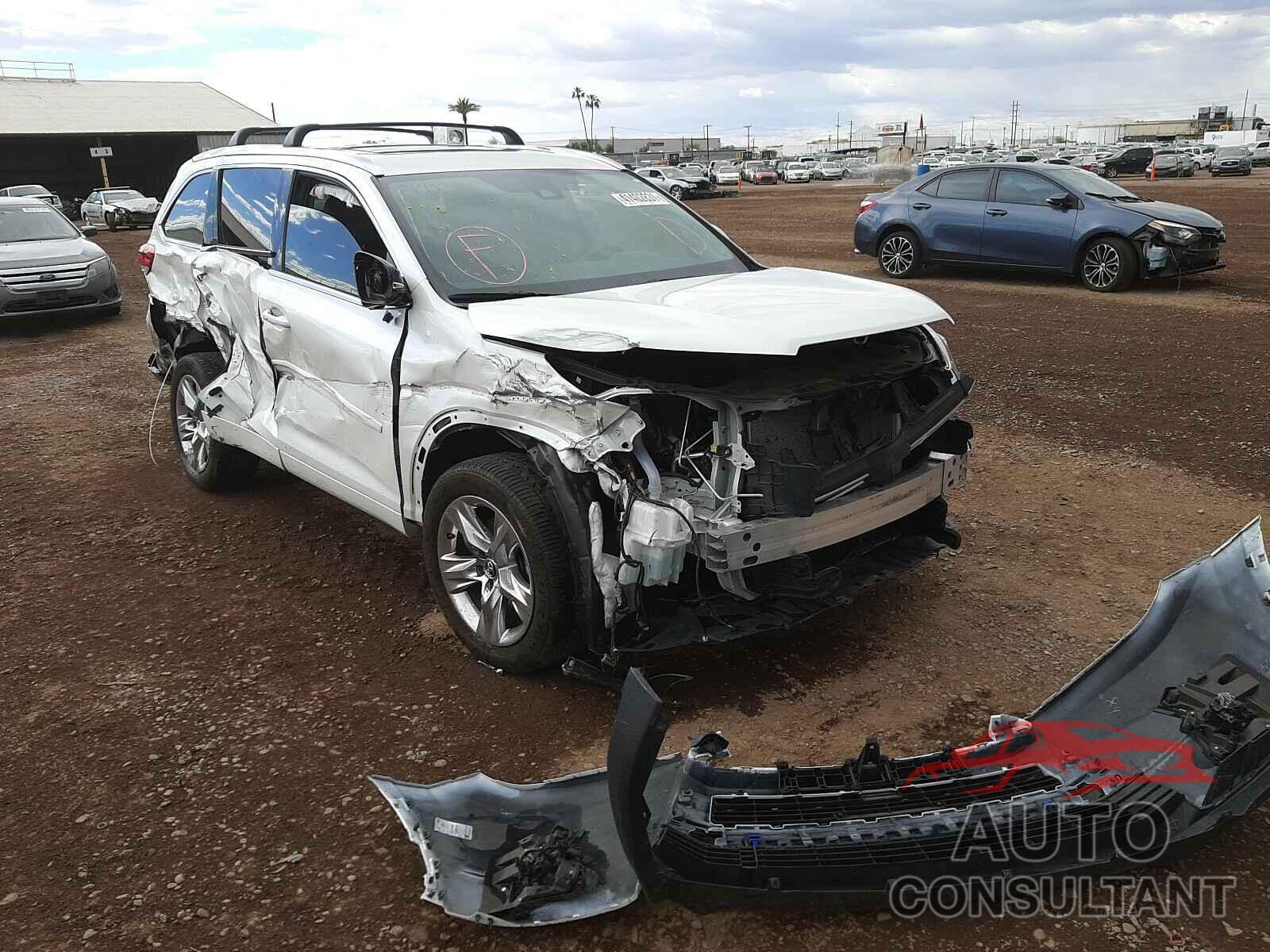 TOYOTA HIGHLANDER 2019 - 5TDYZRFH3KS325946