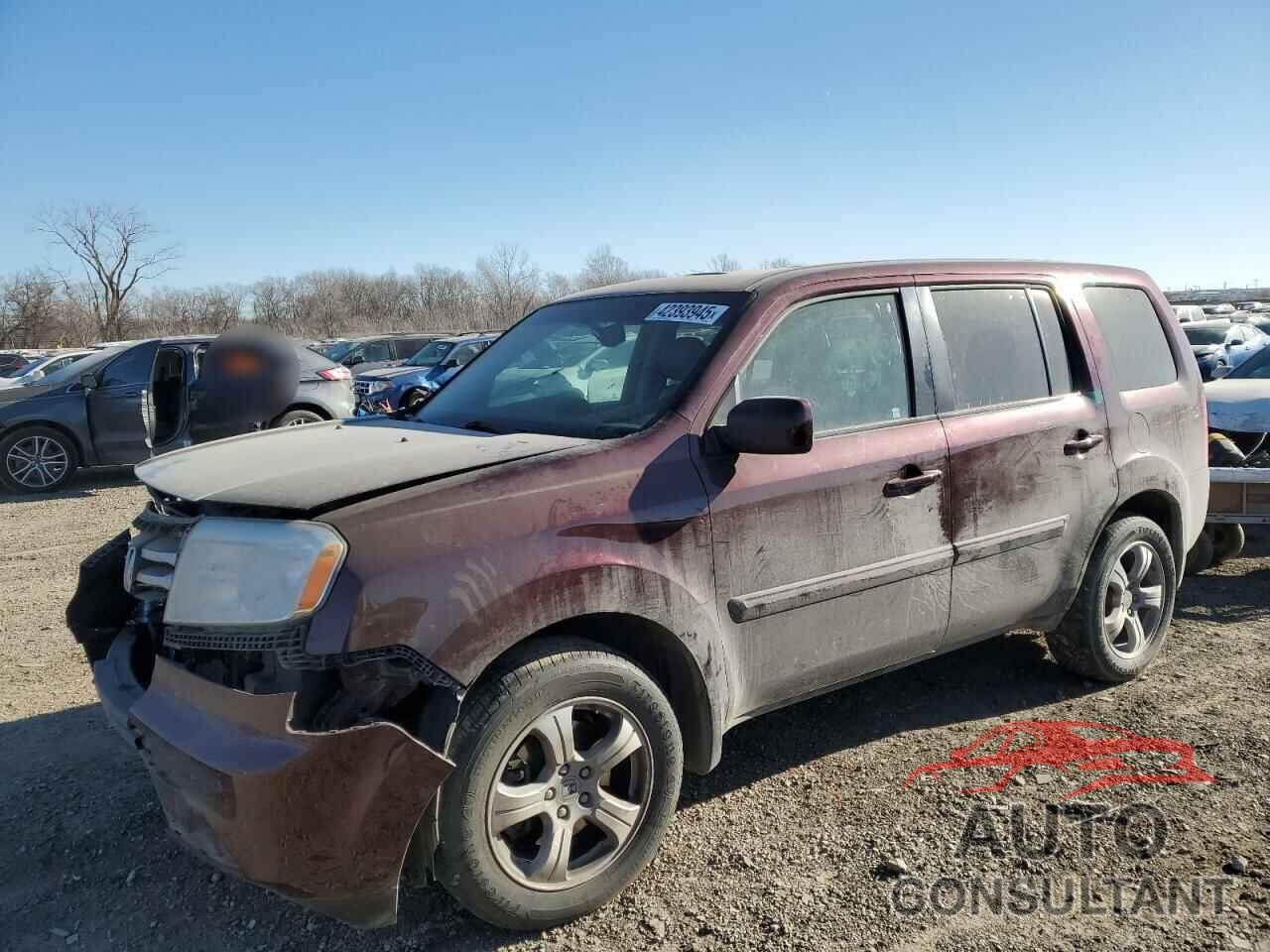 HONDA PILOT 2014 - 5FNYF4H53EB033088