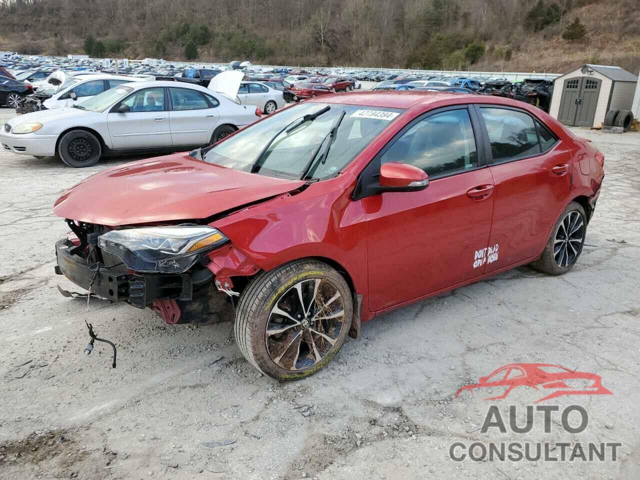 TOYOTA COROLLA 2019 - 2T1BURHE9KC196269