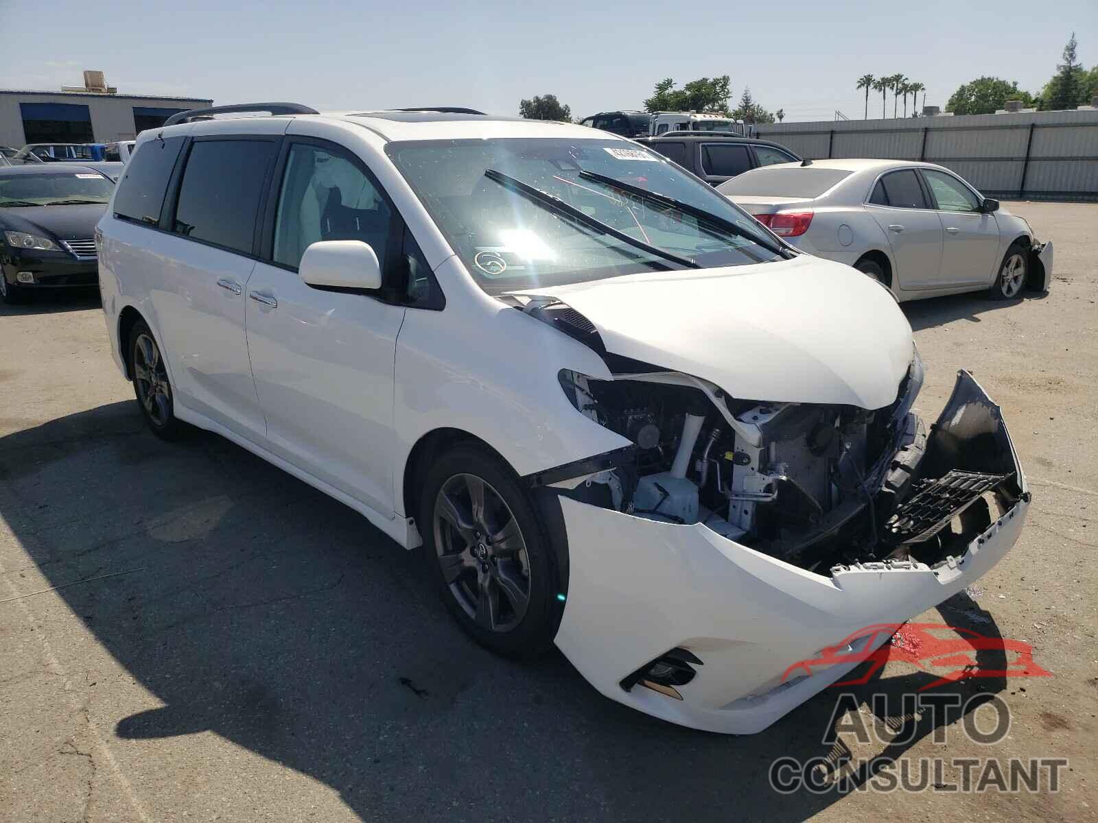 TOYOTA SIENNA 2020 - 5TDXZ3DC9LS055722