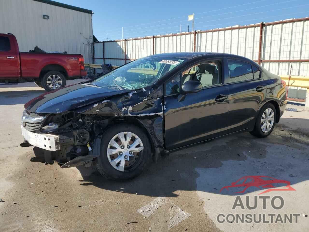 HONDA CIVIC 2012 - 2HGFB2F51CH589158