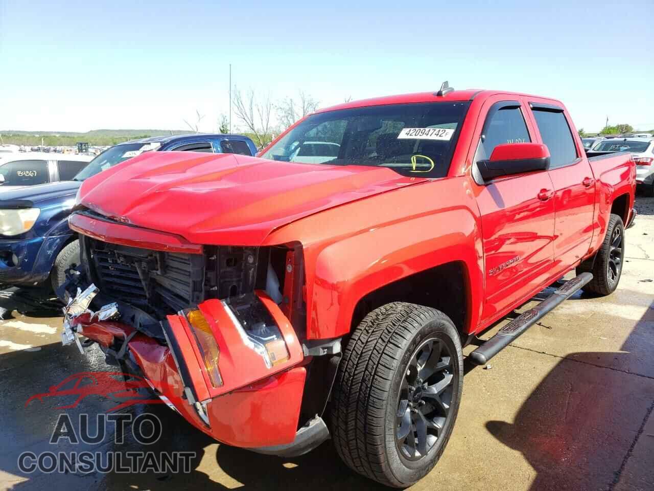 CHEVROLET SILVERADO 2018 - 3GCUKREC9JG111663