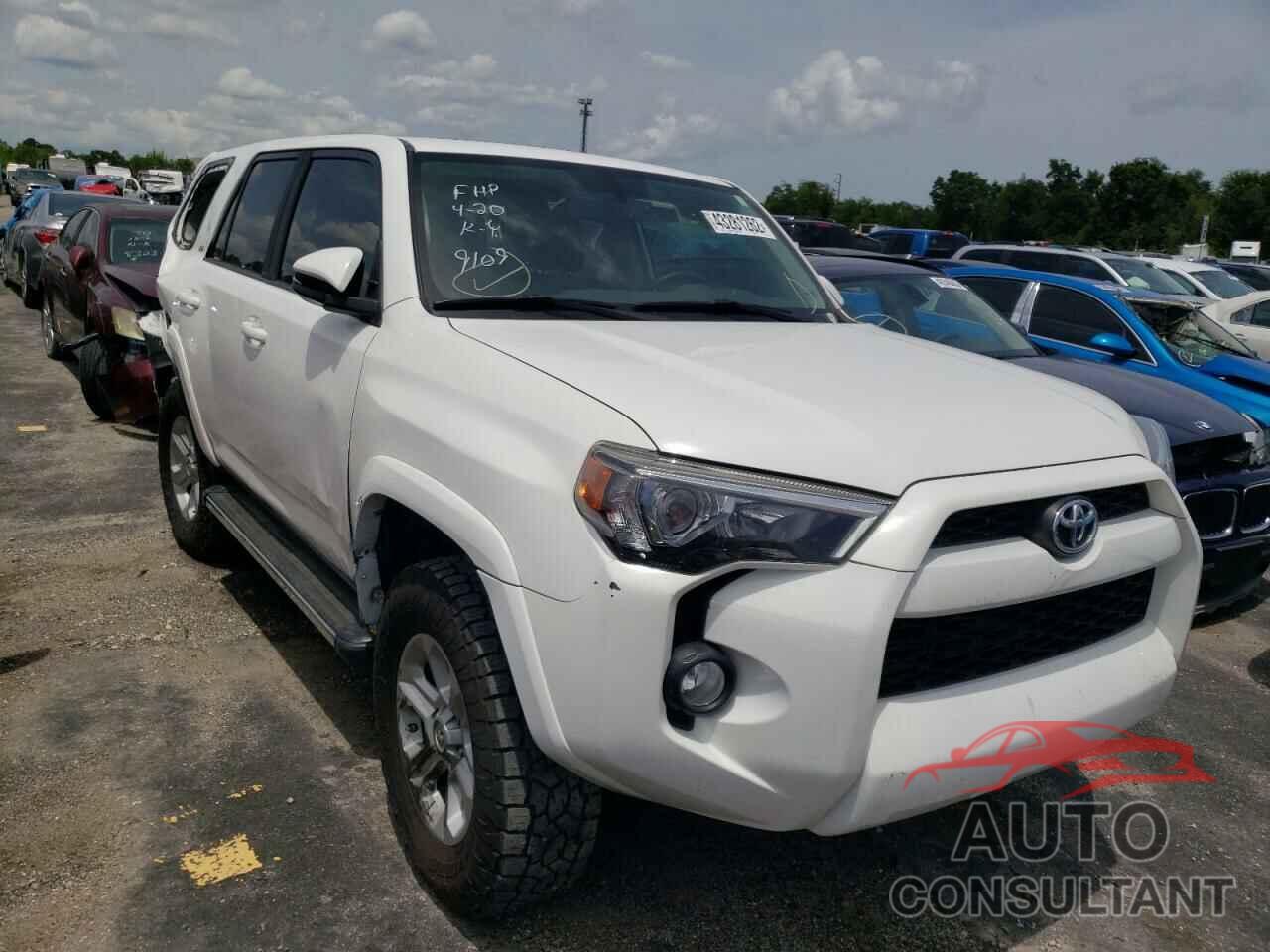 TOYOTA 4RUNNER 2016 - JTEZU5JR4G5139109