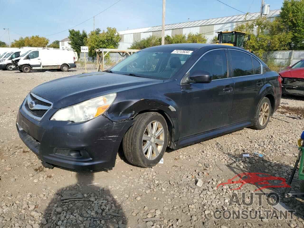 SUBARU LEGACY 2012 - 4S3BMBA65C3029699