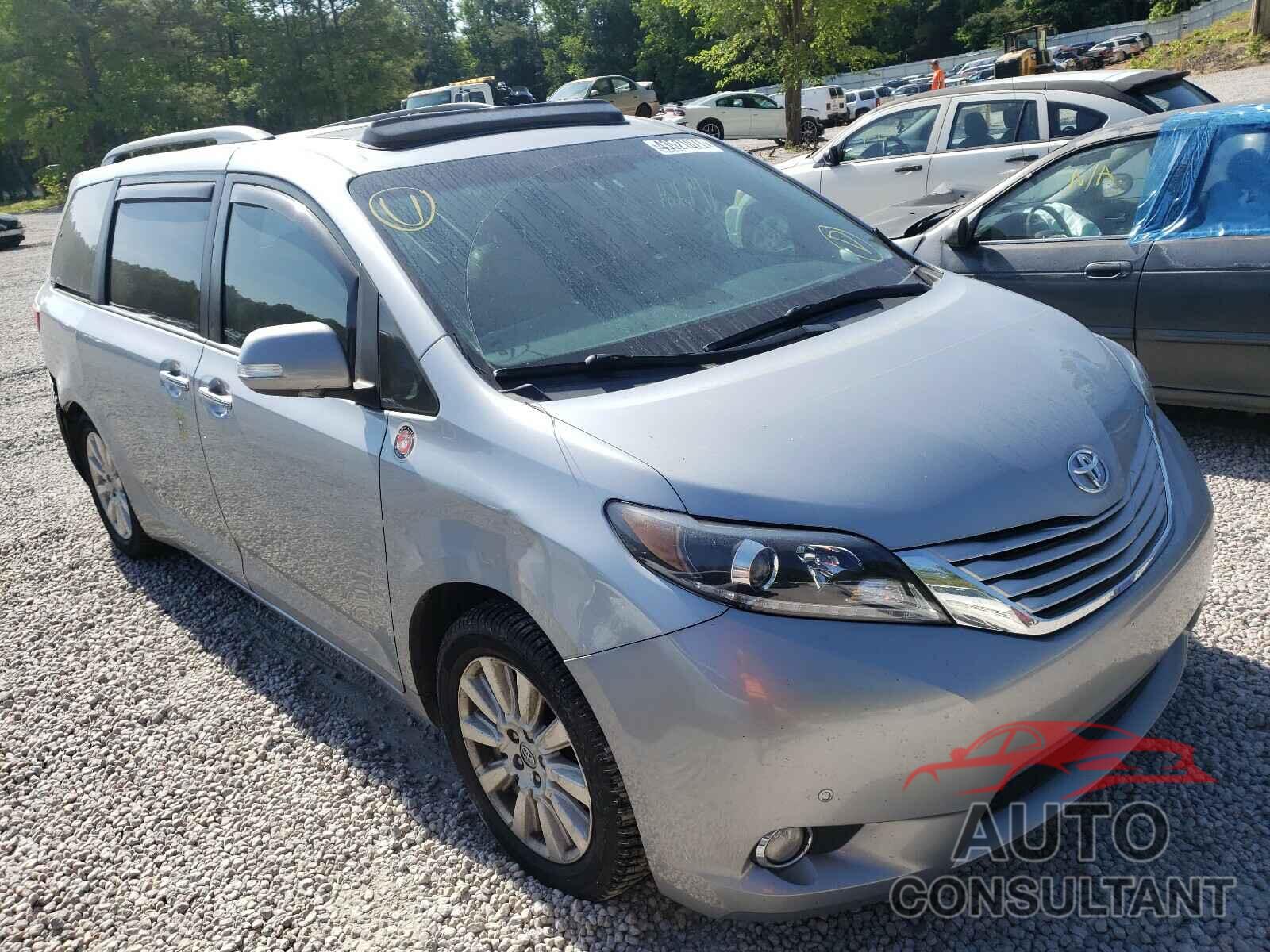 TOYOTA SIENNA 2017 - 5TDYZ3DC3HS767090