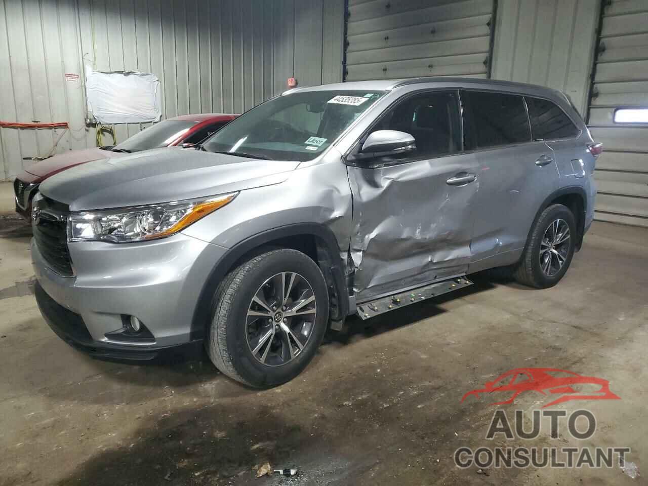 TOYOTA HIGHLANDER 2016 - 5TDJKRFH2GS506999