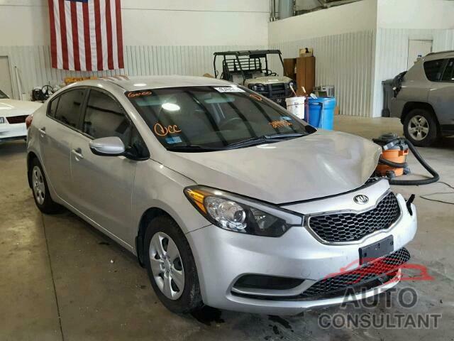 KIA FORTE 2015 - KNAFK4A67F5299932