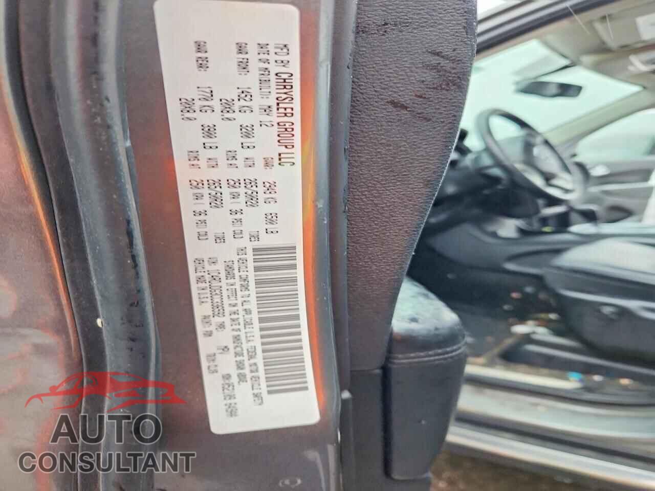 DODGE DURANGO 2012 - 1C4RDJDG3CC336592