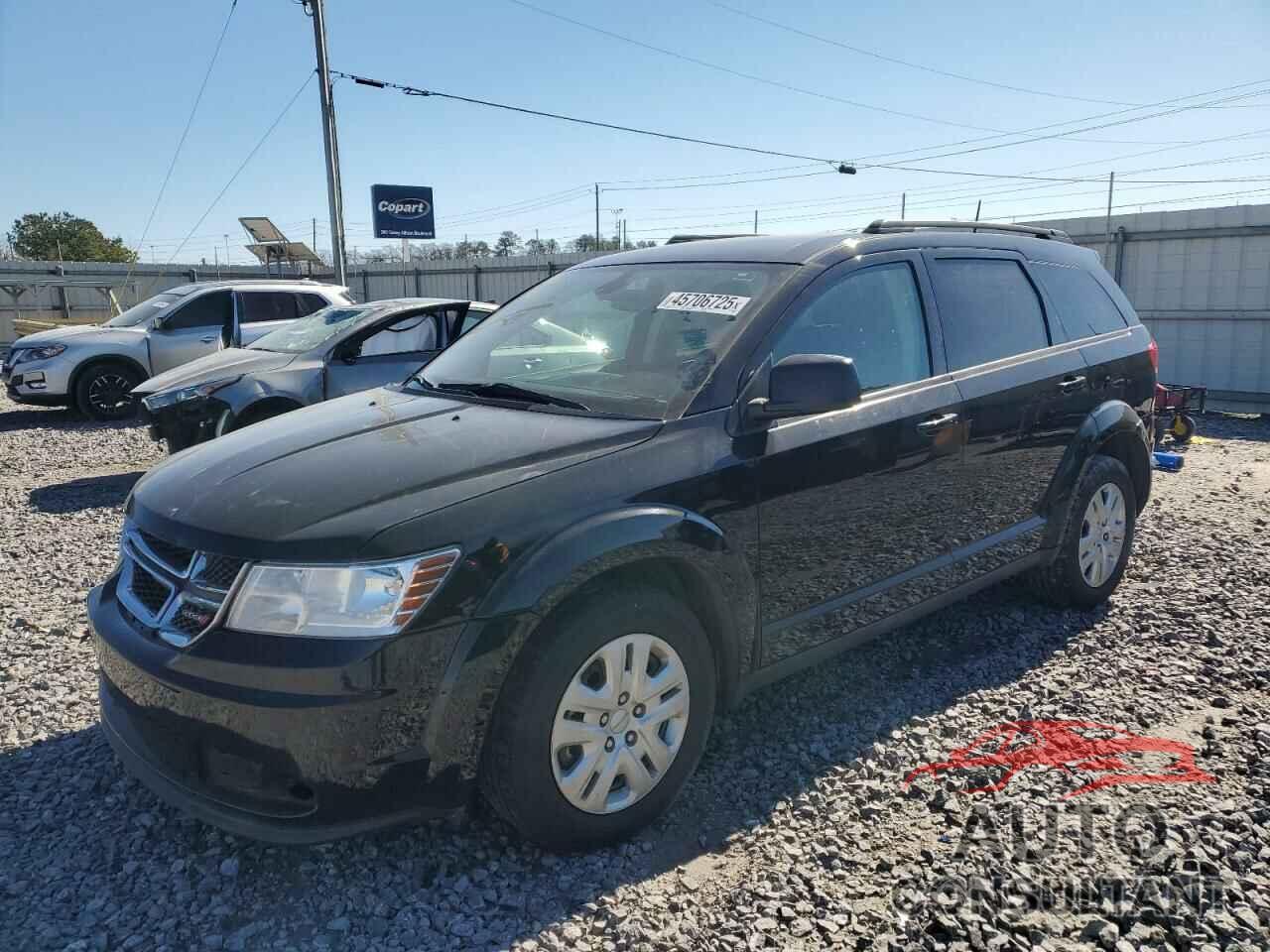 DODGE JOURNEY 2020 - 3C4PDCAB9LT264877