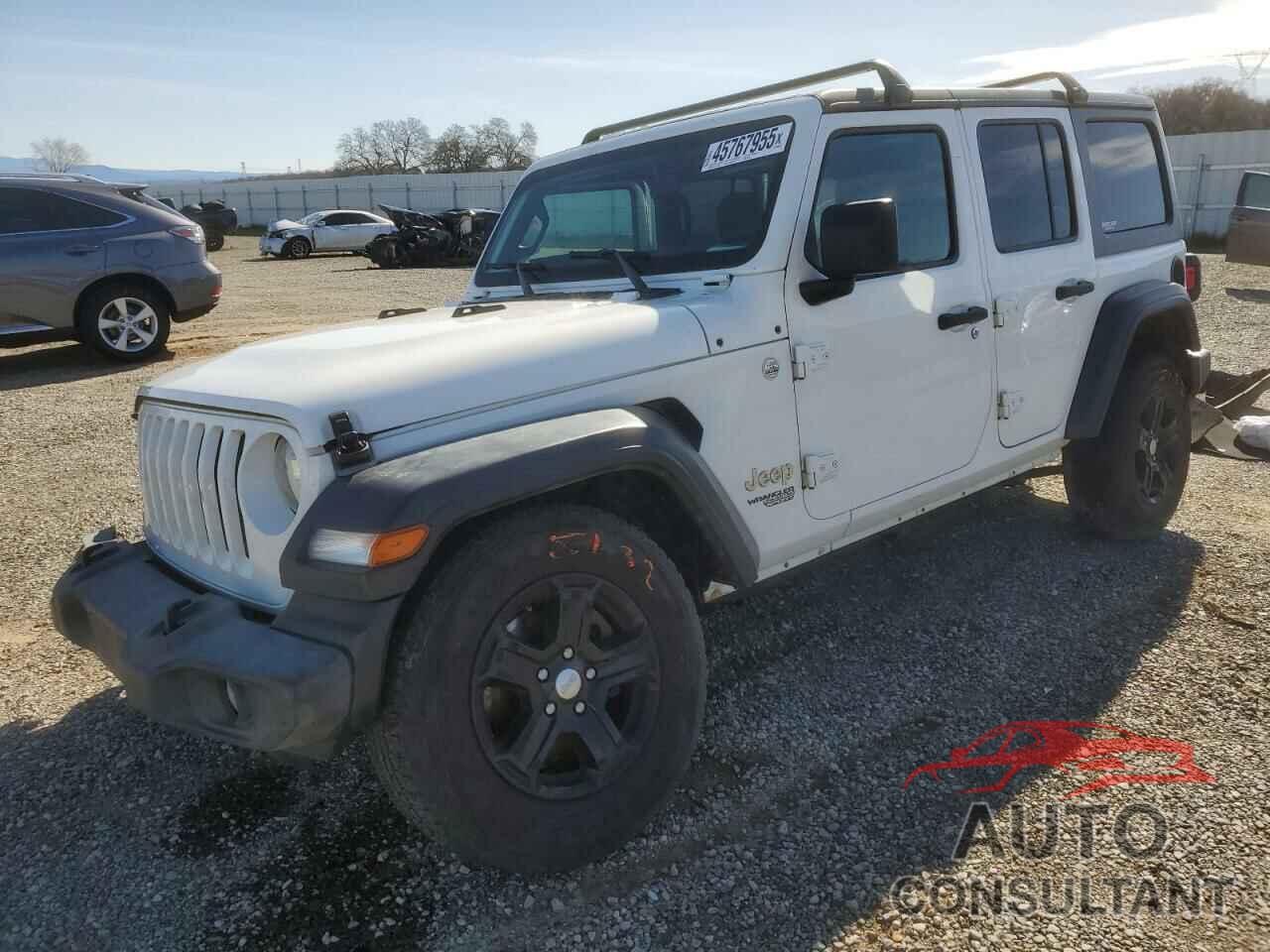 JEEP WRANGLER 2019 - 1C4HJXDGXKW518763