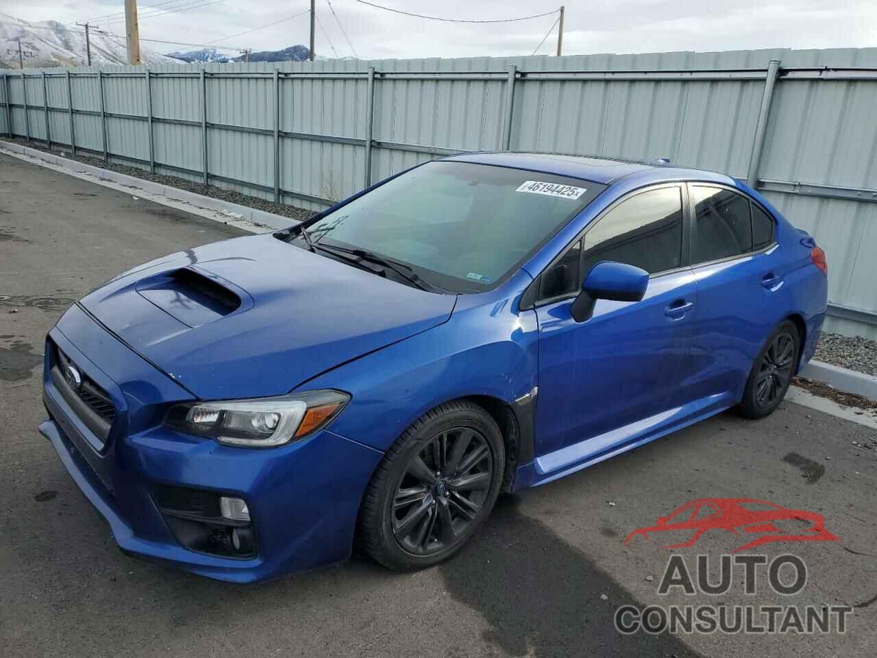 SUBARU WRX 2015 - JF1VA1G66F8809909