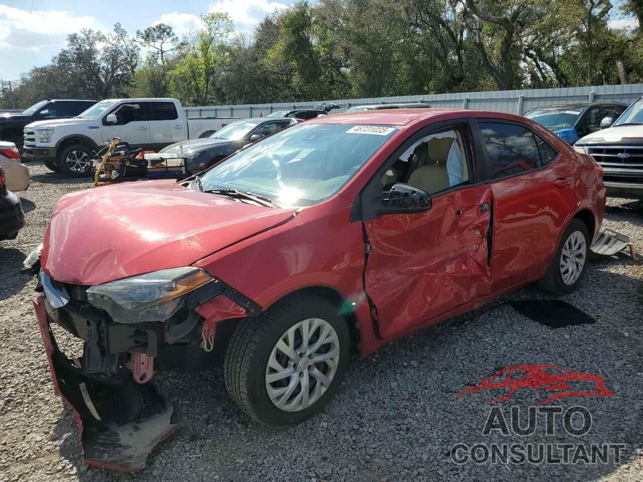 TOYOTA COROLLA 2018 - 2T1BURHE1JC053735