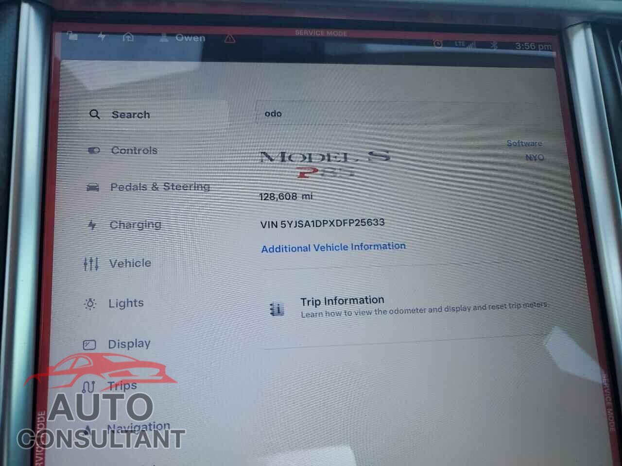 TESLA MODEL S 2013 - 5YJSA1DPXDFP25633