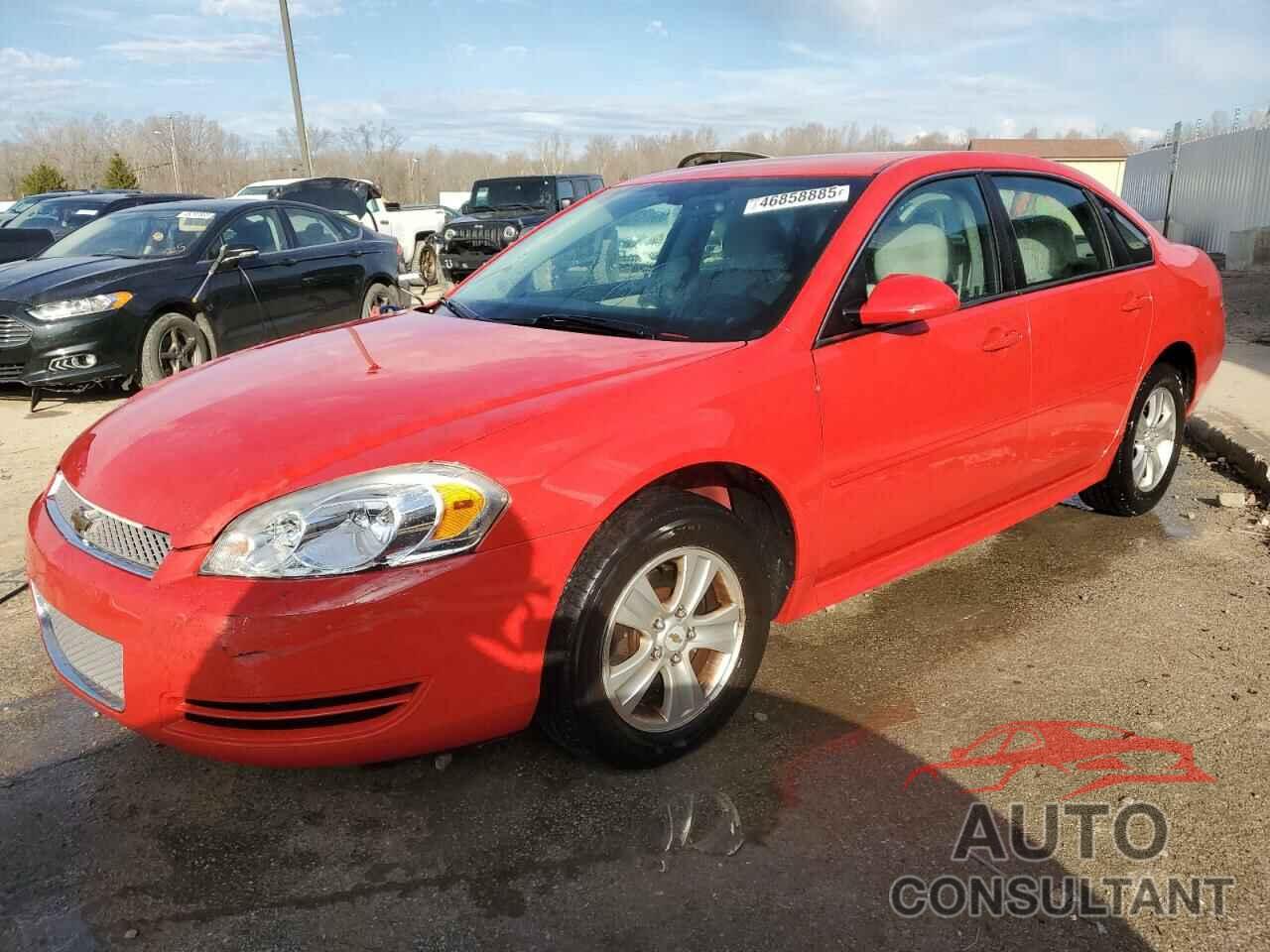 CHEVROLET IMPALA 2012 - 2G1WF5E31C1155327