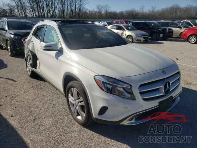 MERCEDES-BENZ GLA-CLASS 2017 - WDCTG4GB9HJ286048