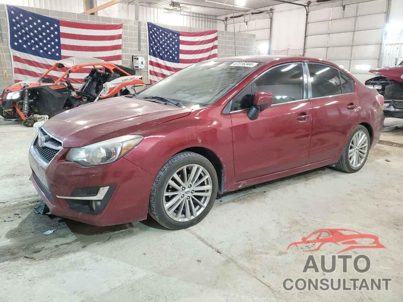 SUBARU IMPREZA 2016 - JF1GJAF68GH011830