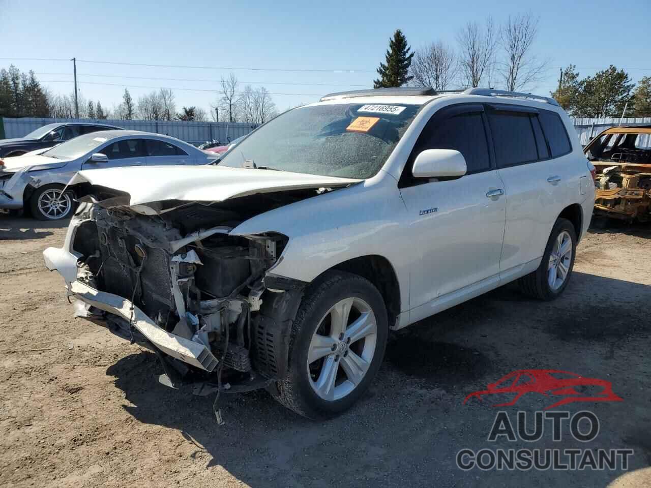 TOYOTA HIGHLANDER 2010 - 5TDDK3EH6AS011109