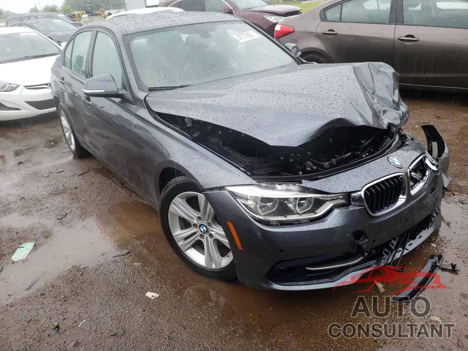 BMW 3 SERIES 2016 - WBA8E3G51GNU02384