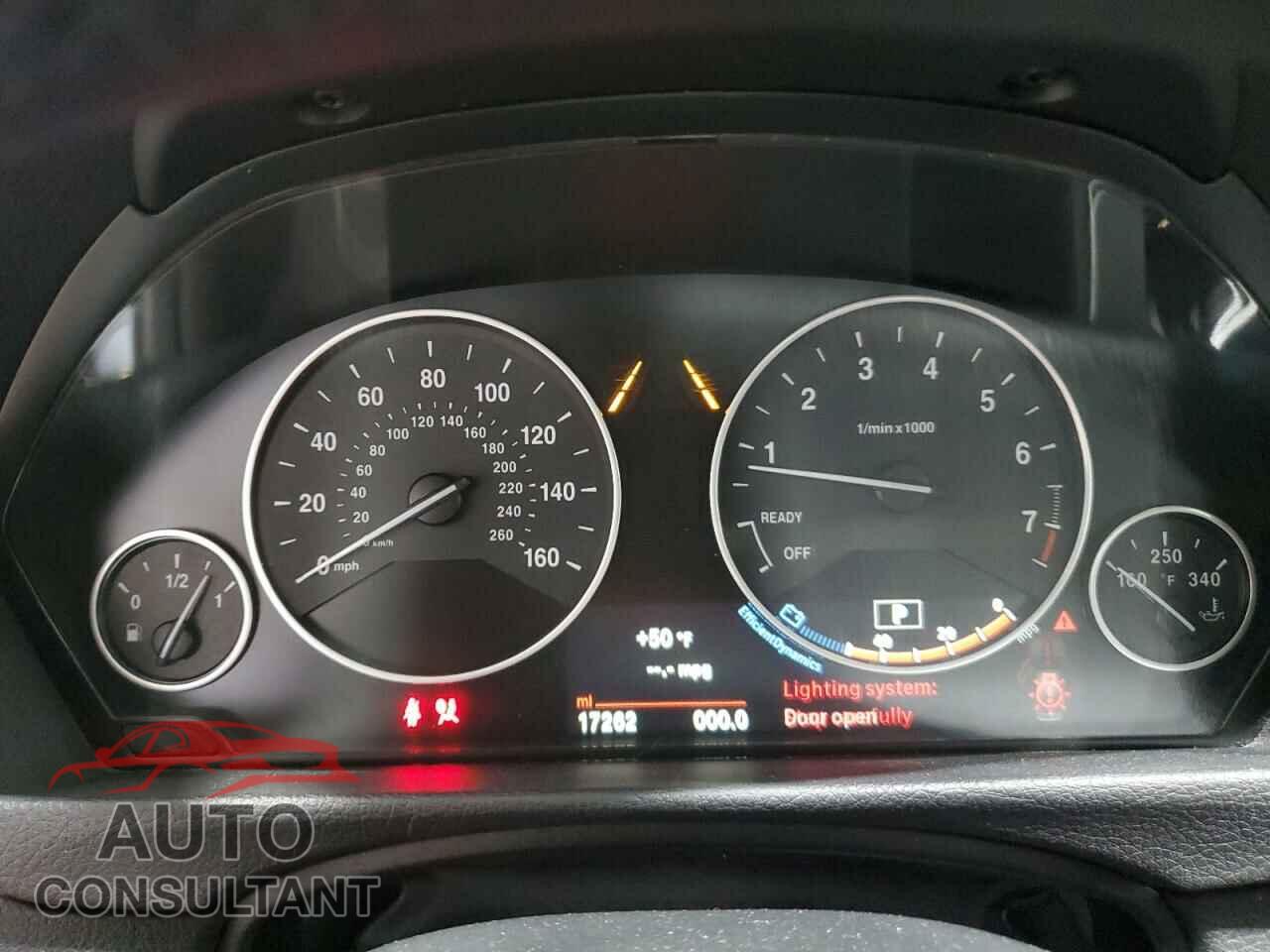 BMW 3 SERIES 2016 - WBA8E3G57GNU38662