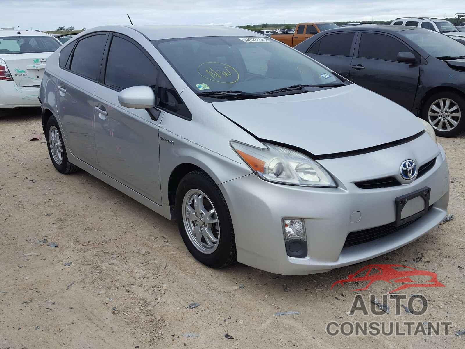 TOYOTA PRIUS 2010 - JTDKN3DU3A0155376