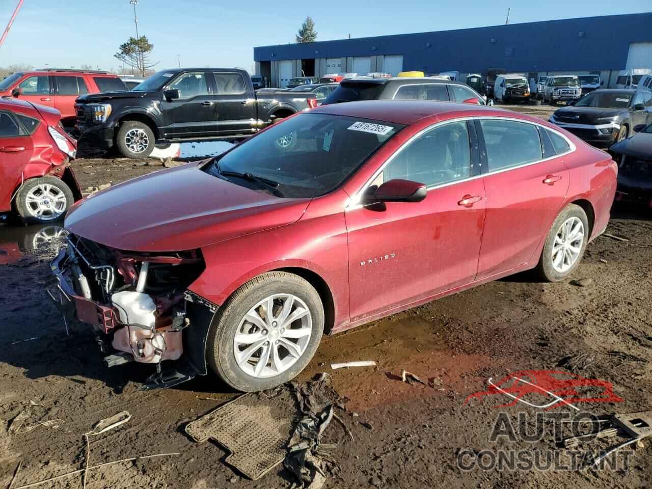 CHEVROLET MALIBU 2020 - 1G1ZD5ST3LF012993