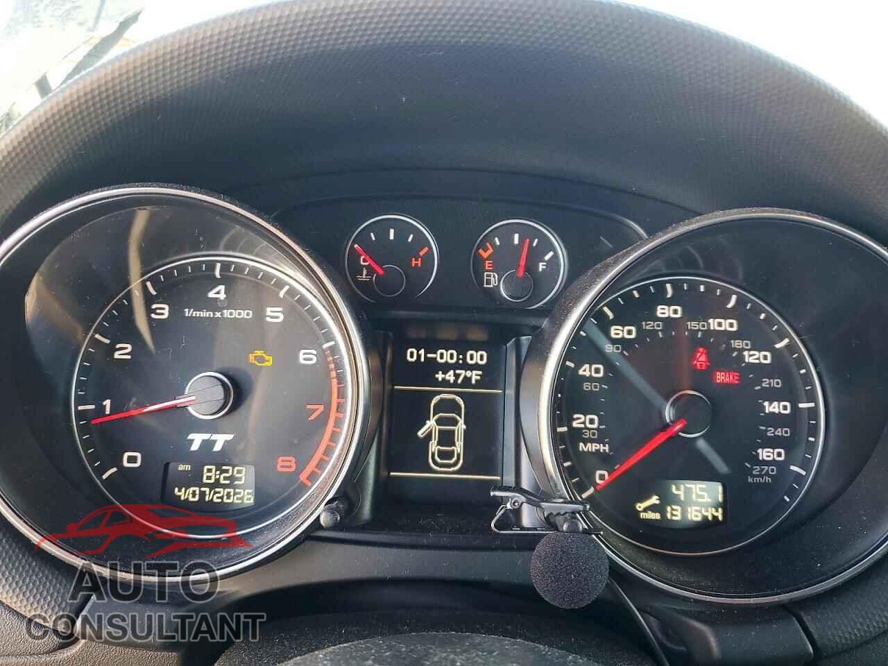 AUDI TT 2013 - TRUBFAFK1D1000603