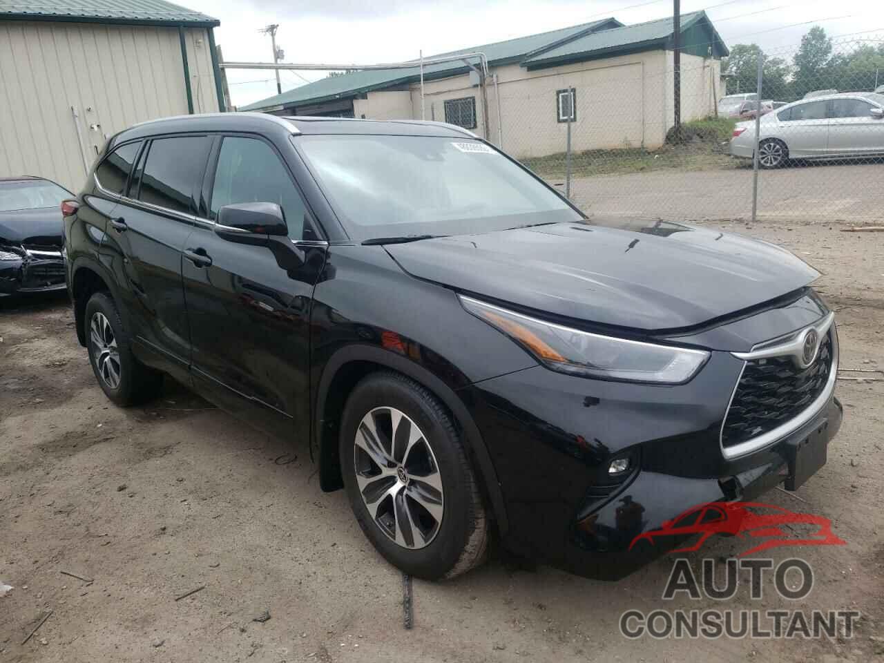 TOYOTA HIGHLANDER 2022 - 5TDGZRBH7NS195577