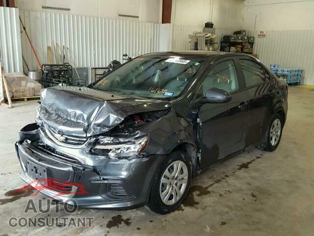 CHEVROLET SONIC 2017 - 1G1JB5SH8H4161675
