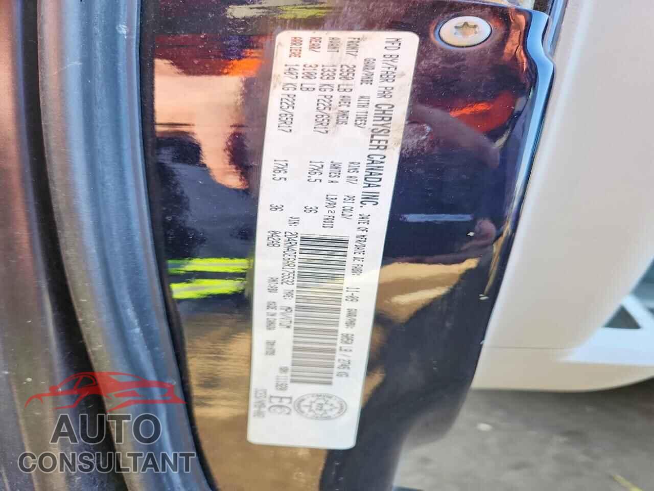 DODGE CARAVAN 2010 - 2D4RN4DE6AR175532