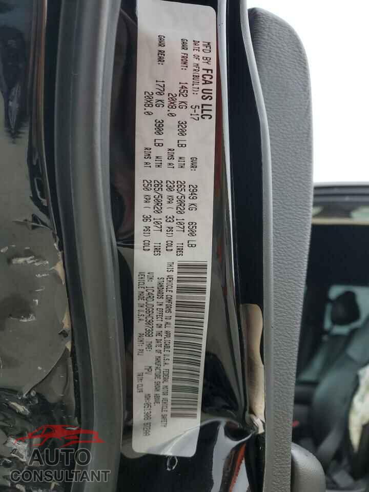 DODGE DURANGO 2017 - 1C4RDJDG6HC907368