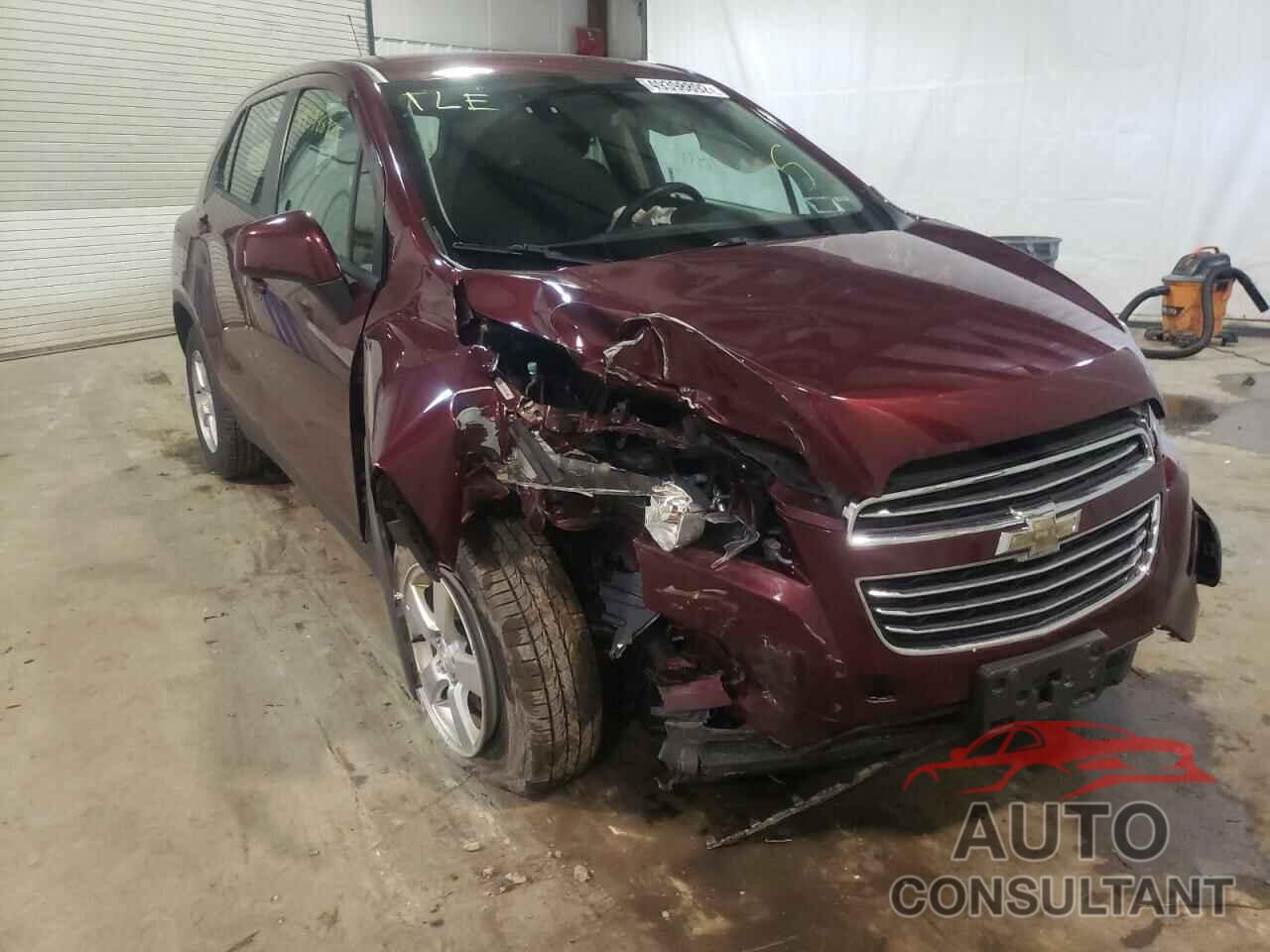 CHEVROLET TRAX 2016 - 3GNCJNSB6GL123487