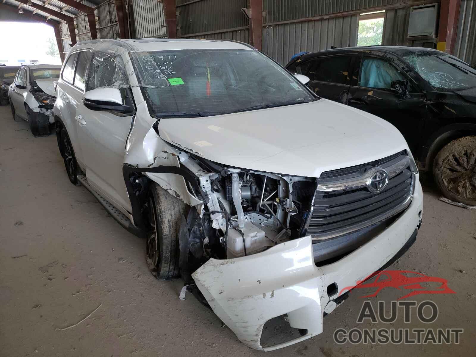 TOYOTA HIGHLANDER 2016 - 5TDKKRFH0GS165977