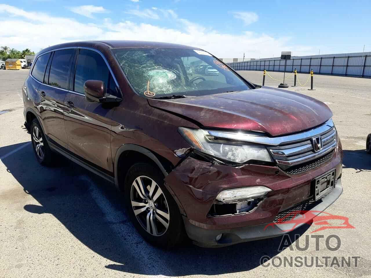HONDA PILOT 2016 - 5FNYF5H39GB004086