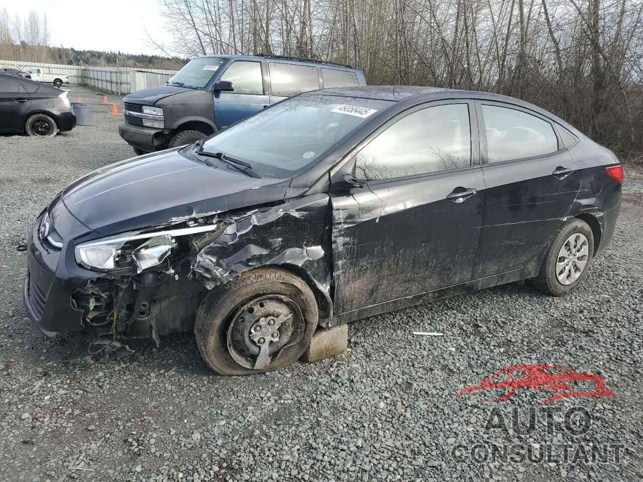 HYUNDAI ACCENT 2016 - KMHCT4AE6GU128361