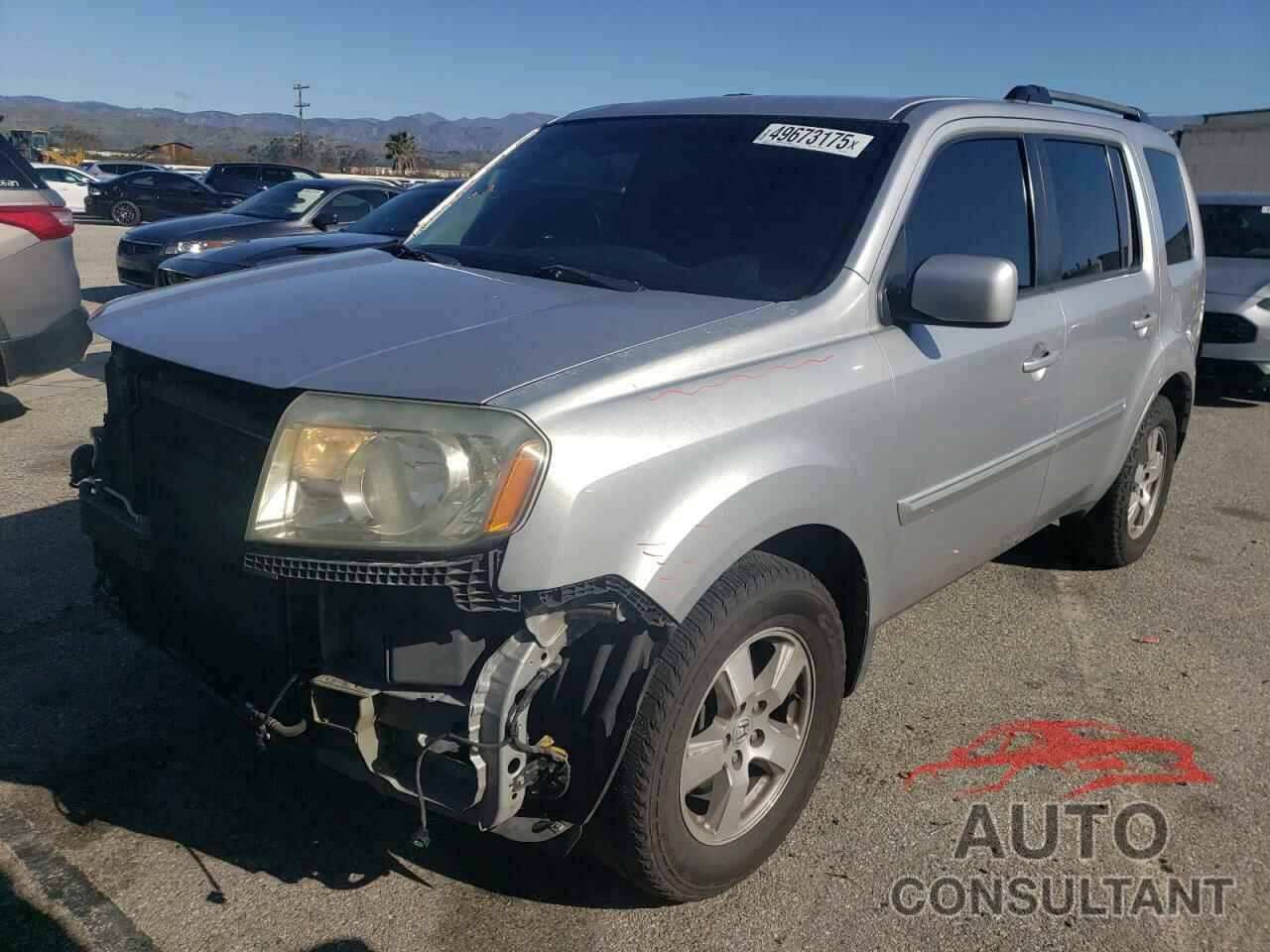 HONDA PILOT 2011 - 5FNYF3H49BB041421