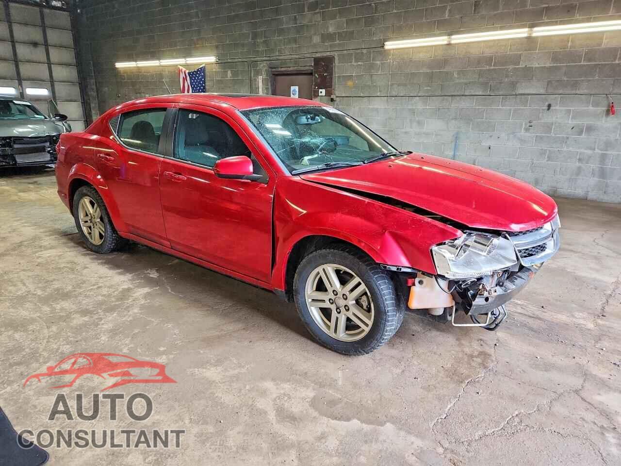 DODGE AVENGER 2012 - 1C3CDZCB6CN286998